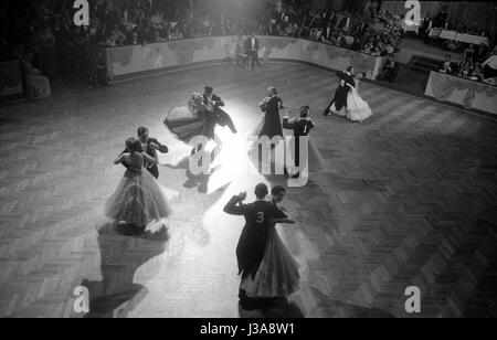 Internationale Tanz-Wettbewerb in München, 1952 Stockfoto