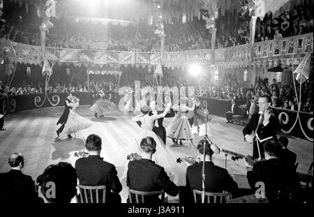 Internationale Tanz-Wettbewerb in München, 1953 Stockfoto