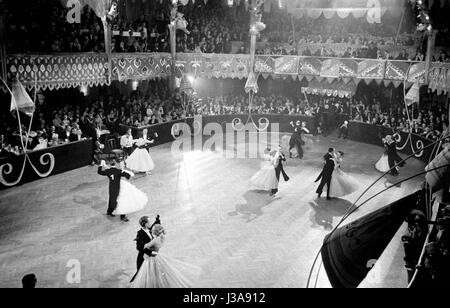 Internationale Tanz-Wettbewerb in München, 1953 Stockfoto