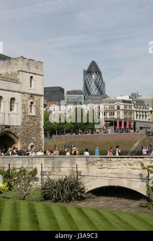 London Tower Foto Eric Morere Stockfoto