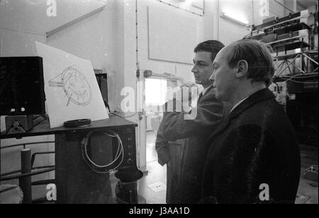 Labor im IPP in Garching, 1970 Stockfoto