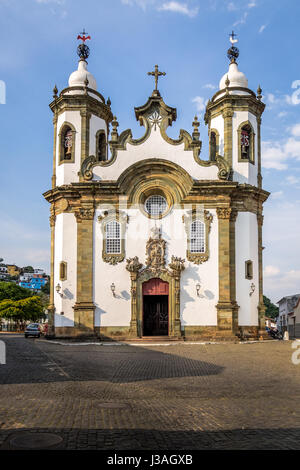 Nossa Senhora do Carmo Kirche - Sao Joao Del Rei, Minas Gerais, Brasilien Stockfoto