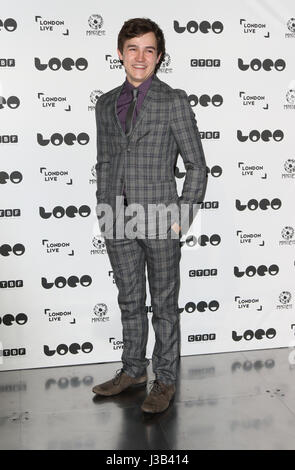 London, UK. 4. Mai 2017. Tom Hodgson auf dem 6. LOCO London Comedy Film Festival - The UK-Premiere von The Hippopotamus am BFI Southbank, London auf Kredit kann 4. 2017: KEITH MAYHEW/Alamy Live News Stockfoto