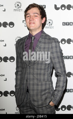 London, UK. 4. Mai 2017. Tom Hodgson auf dem 6. LOCO London Comedy Film Festival - The UK-Premiere von The Hippopotamus am BFI Southbank, London auf Kredit kann 4. 2017: KEITH MAYHEW/Alamy Live News Stockfoto