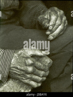 Doris Ulmann Arbeiter Hände Stockfoto