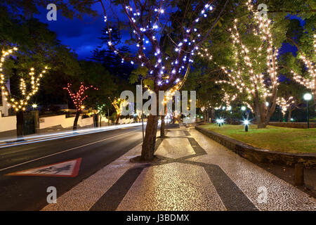 Weihnachtszeit in Funchal, Madeira. Pt.I Stockfoto