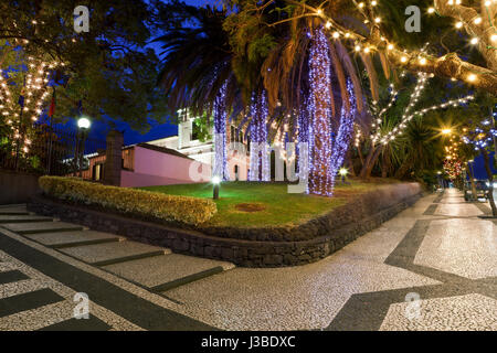 Weihnachtszeit in Funchal, Madeira. Pt.II Stockfoto