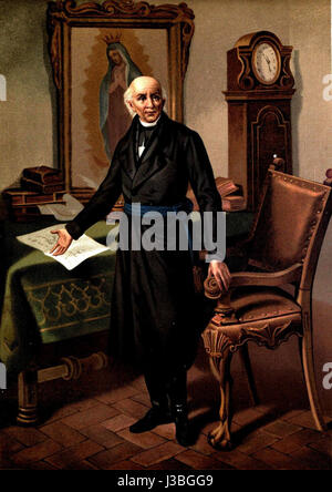 Don Miguel Hidalgo Stockfoto