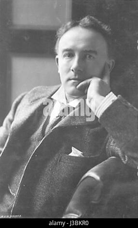 Sir Edward German (1862–1936), ein englischer Komponist walisischer Abstammung, bekannt für seine Beiträge zur englischen Comic-Oper und Nebenmusik. Stockfoto