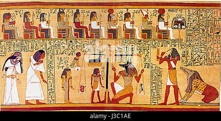 Ägyptischen papyrus Stockfoto