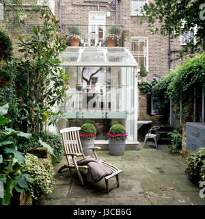 Primrose Hill House of London Restaurateur with1940s Geschmack und Franzoseeinfluß Stockfoto