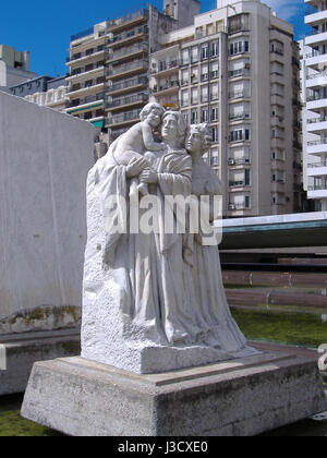 Estatuas de Lola Mora 9 Stockfoto