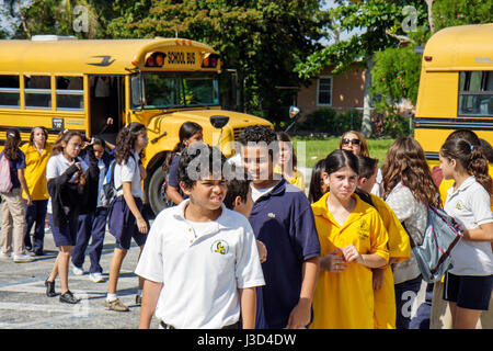 Miami Florida, Coconut Grove, Elizabeth Virrick Park, Elevate Miami, kostenlose neue Computer-Werbeveranstaltung, öffentliche Schule, sechste 6. Klasse, Schüler educa Stockfoto