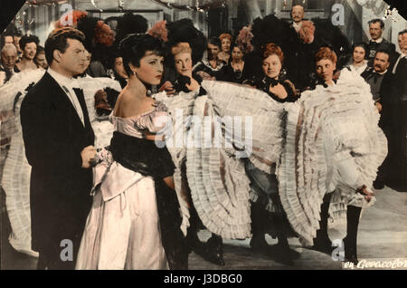 Orient Express-Jahr: 1954 Frankreich / Italien-Regie: Carlo Ludovico Bragaglia Henri Vidal, Silvana Pampanini Stockfoto