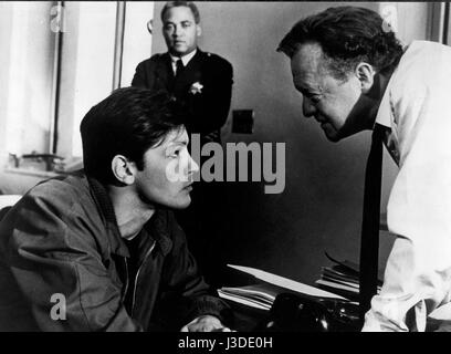 Sobald ein Dieb Jahr: 1965 - Frankreich/USA Regie: Ralph Nelson Alain Delon, Van Heflin Stockfoto