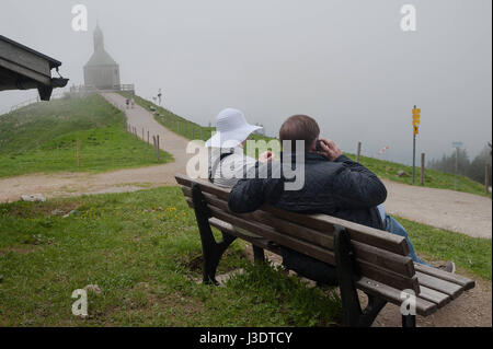 Deutschland. Bayern. 2016. Wallberg Stockfoto