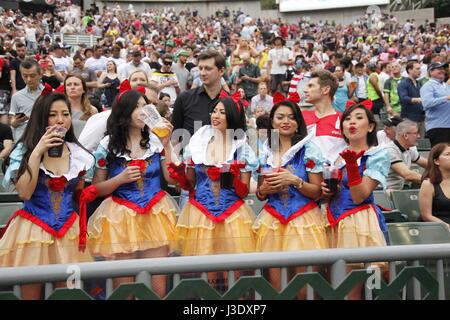 HSBC Hongkong Sevens 2017 Stockfoto