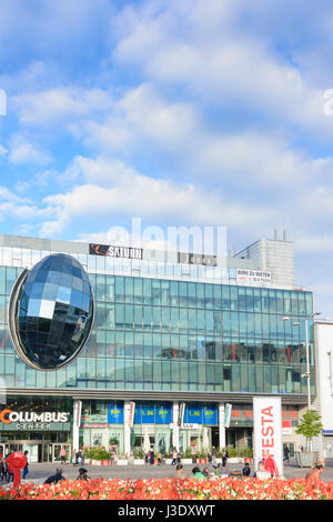 Columbusplatz, Columbus shopping Center, Wien, Wien, 10. Platz. Favoriten, Wien, Österreich Stockfoto