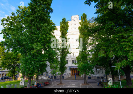 Reumannplatz, Hallenbad Amalienbad, Wien, Wien, 10. Platz. Favoriten, Wien, Österreich Stockfoto