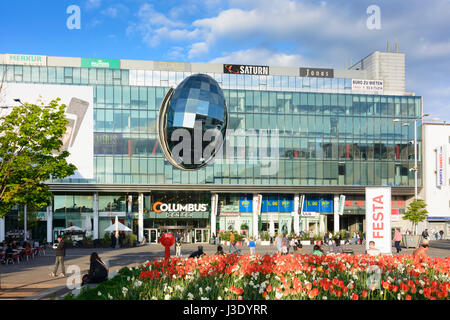 Columbusplatz, Columbus shopping Center, Wien, Wien, 10. Platz. Favoriten, Wien, Österreich Stockfoto