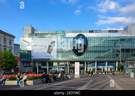 Columbusplatz, Columbus shopping Center, Wien, Wien, 10. Platz. Favoriten, Wien, Österreich Stockfoto