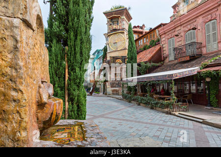 Marionette Theaterplatz in Tiflis, Georgien. Stockfoto