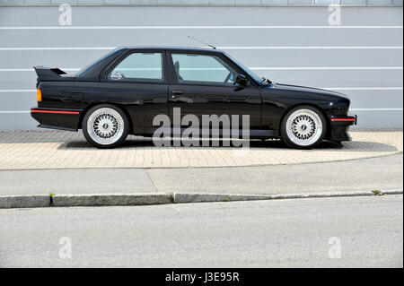 BMW E30 Form M3 Deutsch super Limousine Stockfoto