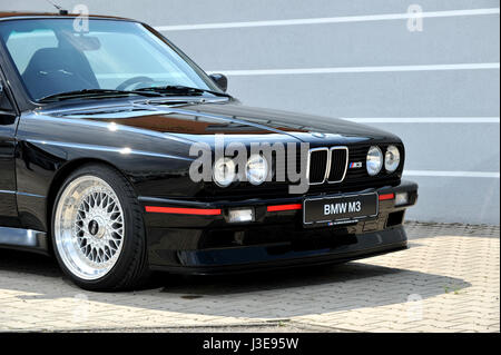 BMW E30 Form M3 Deutsch super Limousine Stockfoto