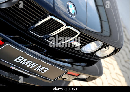 BMW E30 Form M3 Deutsch super Limousine Stockfoto