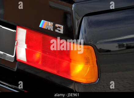 BMW E30 Form M3 Deutsch super Limousine Stockfoto