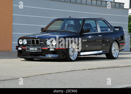 BMW E30 Form M3 Deutsch super Limousine Stockfoto