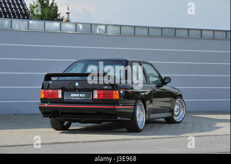 BMW E30 Form M3 Deutsch super Limousine Stockfoto