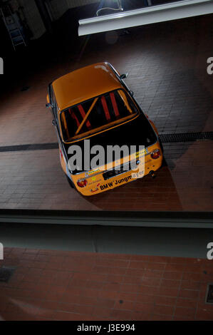 BMW Alpina 2002 Ti Rennwagen, deutsche Oldtimer Stockfoto