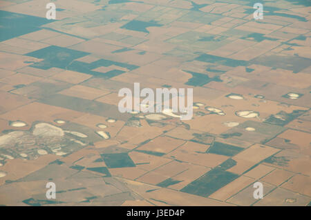 Salinen - Australien Stockfoto