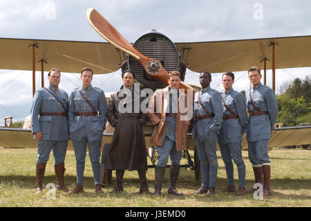 Flyboys-Jahr: 2006 UK / USA Tyler Labine, David Ellison, Martin Henderson, James Franco, Abdul Salis, Keith McErlean, Philip Winchester Regie: Tony Bill Stockfoto