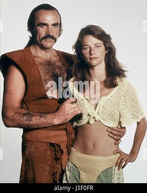 Zardoz Jahr: 1974 UK Regie: John Boorman Sean Connery, Charlotte Rampling Stockfoto