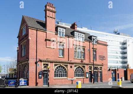 Die Rose Villa Taverne traditionelle Gastwirtschaft in Birminghams Jewellery Quarter Stockfoto