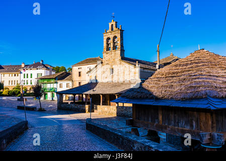 San Martín de Oscos, Los Oscos, Fürstentum Asturien, Spanien, Europa Stockfoto