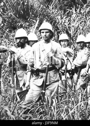 Französische Soldaten in den Tonkin um 1890 Stockfoto