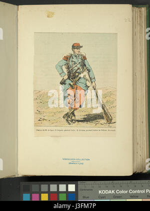 Ein Archivbild oder Dokument, das sich auf Frankreich im Jahr 1870 bezieht, eine Schlüsselperiode, die durch politische und soziale Umwälzungen während des Deutsch-Französischen Krieges geprägt war, die die französische Geschichte und das zweite französische Reich stark beeinflussten. Stockfoto