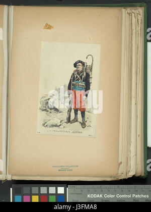 Eine historische Fotografie, die 1896 in Frankreich aufgenommen wurde und das soziale und kulturelle Leben des späten 19. Jahrhunderts in der New York Public Library feststellt. Stockfoto