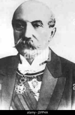 Filippo Pacelli, der Vater von Papst Pius XII., war eine einflussreiche Persönlichkeit in der katholischen Kirche, bekannt für seine Rolle in der juristischen und diplomatischen Arbeit der Kirche im 19. Jahrhundert. Stockfoto