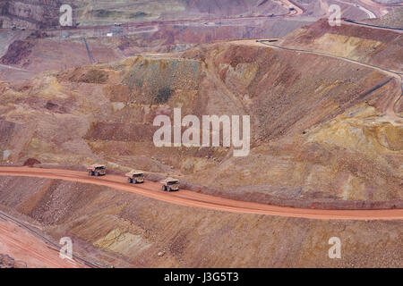 Freeport-Mcmoran Copper Mine, Arizona USA Stockfoto