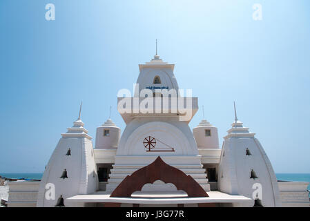 Denkmal zu Mahatma Gandhi in Kanyakumari, Indien Stockfoto