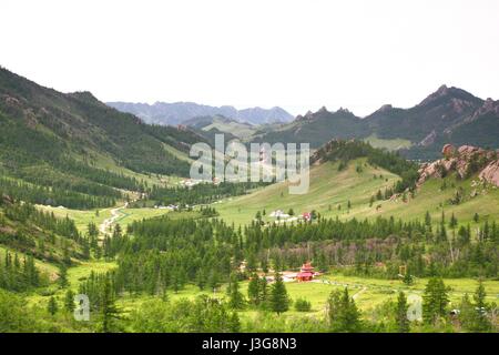 Gorkhi-Tärelsch Nationalpark in Ulaanbaatar, Mongolei Stockfoto