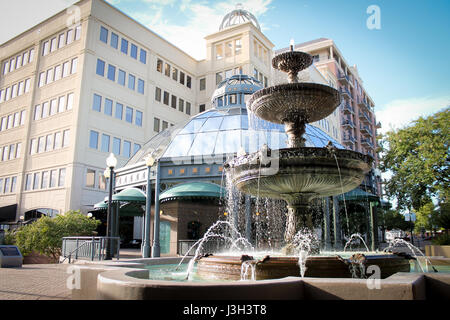 Kleman Plaza in der Innenstadt von Tallahassee, Florida, USA Stockfoto