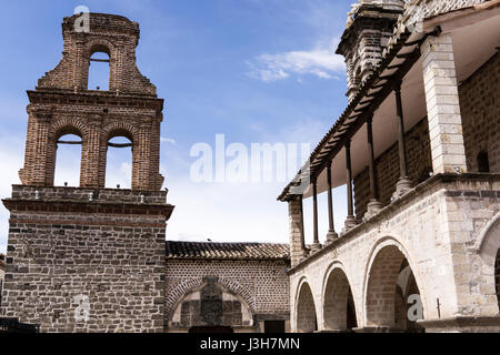 Die Kirche Santo Domingo (1548) in Ayacucho-Stadt, Peru. Stockfoto