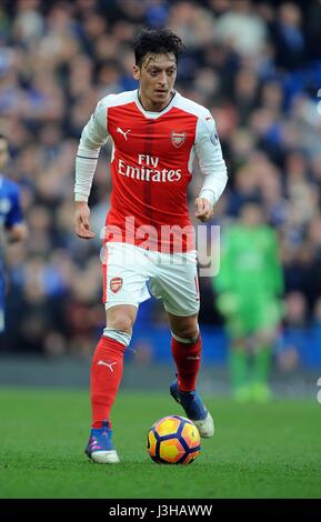 MESUT Özil von ARSENAL CHELSEA V ARSENAL STAMFORD BRIDGE Stadion LONDON ENGLAND 4. Februar 2017 Stockfoto