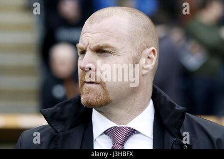 SEAN DYCHE BURNLEY MANAGER Stockfoto