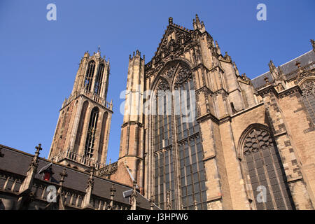 Europa, Niederlande, Utrecht, die St.-Martins Kathedrale oder Dom-Kirche Stockfoto